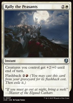 Innistrad Remastered 0037 Rally the Peasants