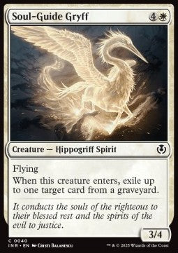 Innistrad Remastered 0040 Soul-Guide Gryff