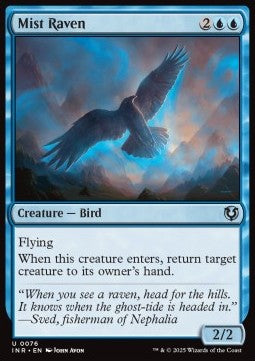 Innistrad Remastered 0076 Mist Raven