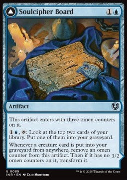 Innistrad Remastered 0085 Soulcipher Board//Cipherbound Spirit