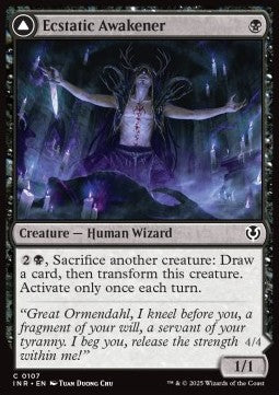 Innistrad Remastered 0107 Ecstatic Awakener//Awoken Demon