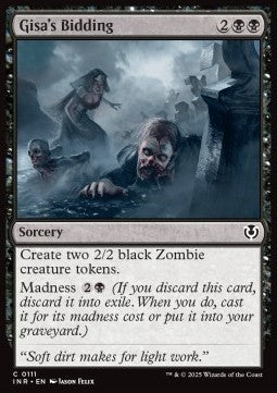 Innistrad Remastered 0111 Gisa's Bidding