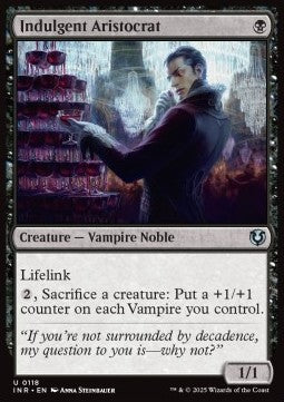 Innistrad Remastered 0118 Indulgent Aristocrat