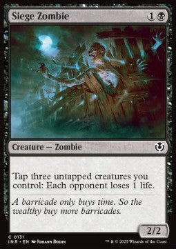 Innistrad Remastered 0131 Siege Zombie