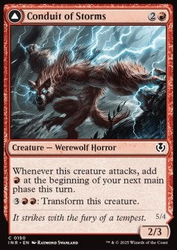 Innistrad Remastered 0150 Conduit of Storms//Conduit of Emrakul