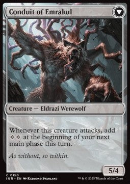 Innistrad Remastered 0150 Conduit of Storms//Conduit of Emrakul