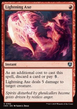 Innistrad Remastered 0162 Lightning Axe