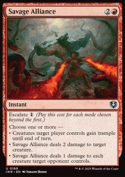 Innistrad Remastered 0169 Savage Alliance