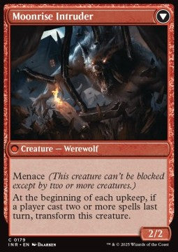 Innistrad Remastered 0179 Village Messenger//Moonrise Intruder