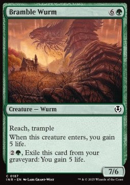 Innistrad Remastered 0187 Bramble Wurm