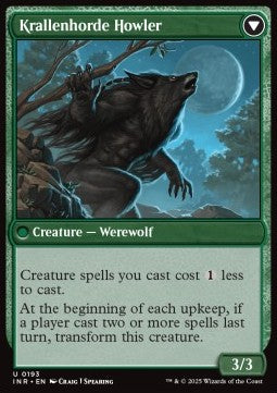 Innistrad Remastered 0193 Duskwatch Recruiter//Krallenhorde Howler