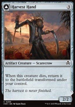 Innistrad Remastered 0265 Harvest Hand//Scrounged Scythe