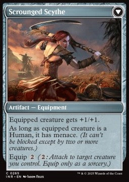 Innistrad Remastered 0265 Harvest Hand//Scrounged Scythe