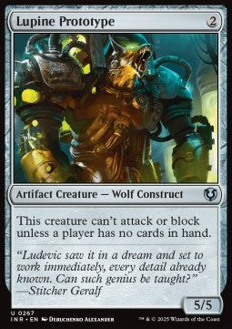 Innistrad Remastered 0267 Lupine Prototype