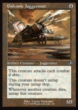 Innistrad Remastered 0443 Galvanic Juggernaut