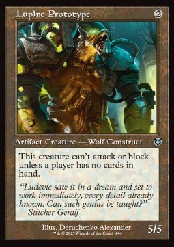 Innistrad Remastered 0444 Lupine Prototype