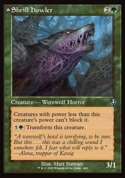Innistrad Remastered 0469 Shrill Howler//Howling Chorus