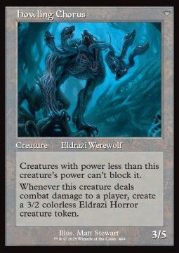 Innistrad Remastered 0469 Shrill Howler//Howling Chorus