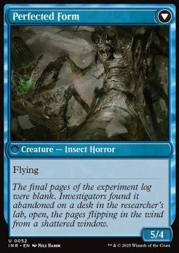 Innistrad Remastered 0052 Aberrant Researcher//Perfected Form