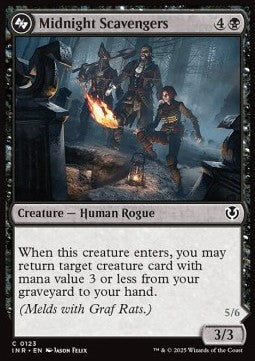 Innistrad Remastered 0123 Midnight Scavengers//Chittering Host