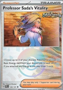 Prismatic Evolutions 120/131 Professor Sada's Vitality (Reverse Holo Pokeball)