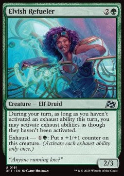 Aetherdrift 0161 Elvish Refueler (Foil)