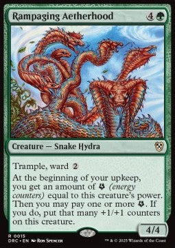 Aetherdrift Commander 0015 Rampaging Aetherhood