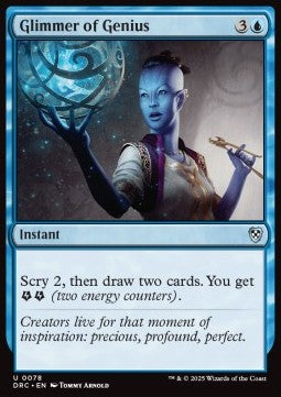 Aetherdrift Commander 0078 Glimmer of Genius