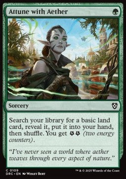 Aetherdrift Commander 0109 Attune with Aether
