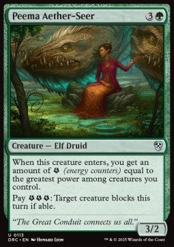 Aetherdrift Commander 0113 Peema Aether-Seer