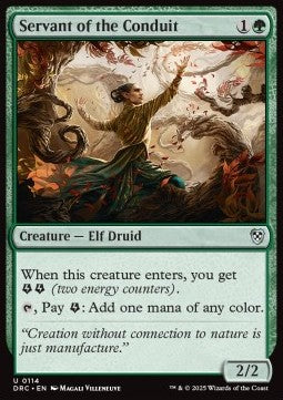 Aetherdrift Commander 0114 Servant of the Conduit