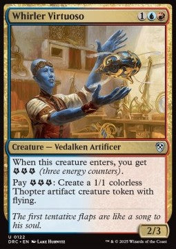 Aetherdrift Commander 0122 Whirler Virtuoso