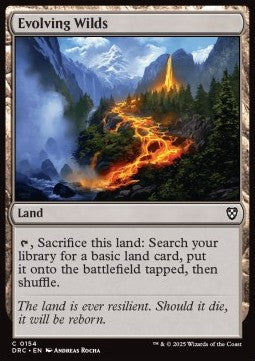 Aetherdrift Commander 0154 Evolving Wilds