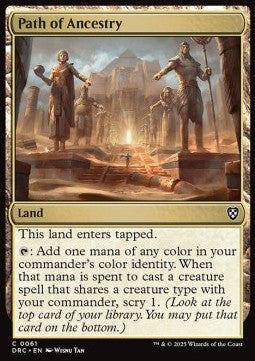 Aetherdrift Commander 0061 Path of Ancestry