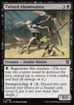 Aetherdrift Commander 0099 Twisted Abomination