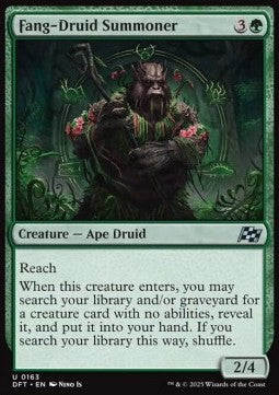 Aetherdrift 0163 Fang-Druid Summoner