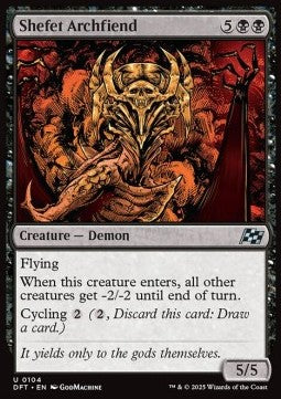 Aetherdrift 0104 Shefet Archfiend