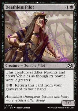 Aetherdrift 0082 Deathless Pilot (Foil)