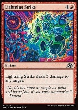 Aetherdrift 0136 Lightning Strike (Foil)