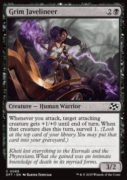 Aetherdrift 0089 Grim Javelineer