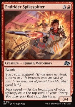 Aetherdrift 0125 Endrider Spikespitter