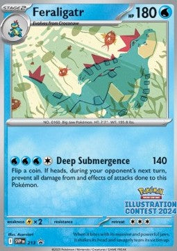 Scarlet & Violet Promo SVP213 Feraligatr