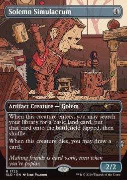 Magic: The Gathering Secret Lair 1725 Solemn Simulacrum
