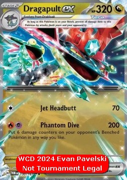 WCD2024 Dragapult ex (Non Holo)
