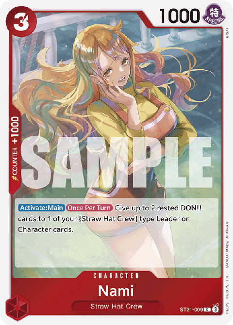 EX Gear 5 ST21-009 Nami (Foil)