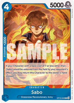Royal Blood OP10-049 Sabo (Foil)