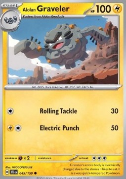 Journey Together 045/159 Alolan Graveler