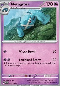 Journey Together 063/159 Metagross (Holo)