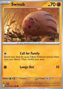 Journey Together 077/159 Swinub