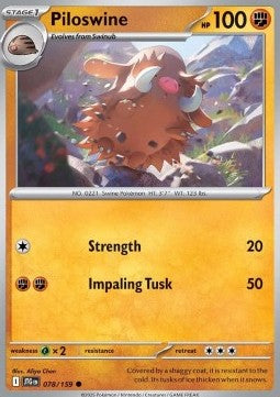 Journey Together 078/159 Piloswine